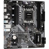 ASRock B650M-H/M.2+ carte mère socket AM5 Gris/Noir, RAID, Gb-LAN, Sound, µATX