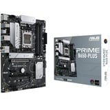 ASUS PRIME B650-PLUS, Socket AM5 carte mère Noir/Argent, RAID, 2.5 Gb-LAN, Sound, ATX