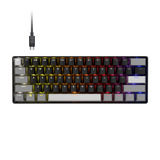 Corsair CLIPPER PRO MINI 60 Hall Effect RGB clavier gaming mécanique Noir, Layout US (QWERTY), Corsair MGX Hyperdrive, 60%