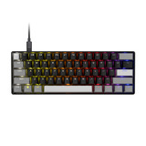 Corsair CLIPPER PRO MINI 60 Hall Effect RGB clavier gaming mécanique Noir, Layout US (QWERTY), Corsair MGX Hyperdrive, 60%