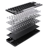 Corsair CLIPPER PRO MINI 60 Hall Effect RGB clavier gaming mécanique Noir, Layout US (QWERTY), Corsair MGX Hyperdrive, 60%