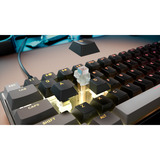 Corsair CLIPPER PRO MINI 60 Hall Effect RGB clavier gaming mécanique Noir, Layout US (QWERTY), Corsair MGX Hyperdrive, 60%