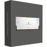 Corsair Dominator Titanium RGB 64 Go DDR5-6400 (4x 16 Go) mémoire vive Blanc, CMP64GX5M4B6400C32W, XMP 3.0
