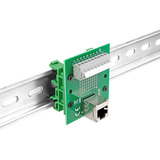 DeLOCK RJ45 (female) > Terminal Block DIN, Adaptateur 