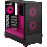 Fractal Design Pop Air RGB boîtier midi tower Noir/Magenta | 2x USB-A | RGB | Verre Trempé