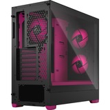 Fractal Design Pop Air RGB boîtier midi tower Noir/Magenta | 2x USB-A | RGB | Verre Trempé