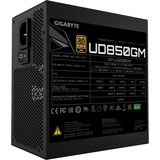 GIGABYTE GP-UD850GM PG5 alimentation modulaire 850 watt Noir, 1x 12VHPWR, 2x PCIe
