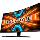 GIGABYTE M32UC 32" 4K UHD Moniteur gaming incurvé  Noir, 2x HDMI, 1x DisplayPort, 3x USB-A 3.2 (5 Gbit/s), 1x USB-C, 144 Hz