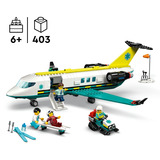 LEGO City - Avion ambulance, Jouets de construction 60465