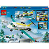 LEGO City - Avion ambulance, Jouets de construction 60465
