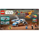 LEGO Star Wars - L’E-wing de la Nouvelle République contre le chasseur de Shin Hati, Jouets de construction 75364