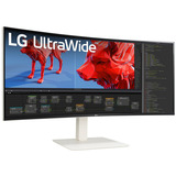 LG 38BR85QC-W écran plat de PC 96,5 cm (38") 3840 x 1600 pixels UltraWide Quad HD+ LCD Blanc 37.5" Moniteur incurvé  Blanc, 96,5 cm (38"), 3840 x 1600 pixels, UltraWide Quad HD+, LCD, 1 ms, Blanc