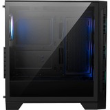 MSI MAG FORGE 320R AIRFLOW boîtier midi tower Noir | 2x USB-A | RGB | Window