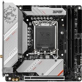 MSI MPG B760I EDGE WIFI carte mère socket 1700 Argent, RAID, 2.5 Gb-LAN, WLAN, BT, Sound, Mini-ITX