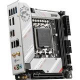 MSI MPG B760I EDGE WIFI carte mère socket 1700 Argent, RAID, 2.5 Gb-LAN, WLAN, BT, Sound, Mini-ITX