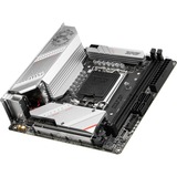 MSI MPG B760I EDGE WIFI carte mère socket 1700 Argent, RAID, 2.5 Gb-LAN, WLAN, BT, Sound, Mini-ITX