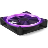 NZXT F120 RGB Single 120x120x26, Ventilateur de boîtier Noir, Connecteur de ventilateur PWM à 4 broches