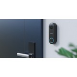 Reolink PoE filaire Smart 2K+ avec gong, Sonnette de porte Noir