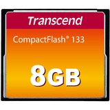 Transcend Carte CompactFlash 8 Go, Carte mémoire Noir