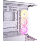 Corsair 3500X ARGB boîtier midi tower Blanc | 2x USB-A | 1x USB-C | RGB | Verre Trempé