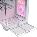 Corsair 3500X ARGB boîtier midi tower Blanc | 2x USB-A | 1x USB-C | RGB | Verre Trempé
