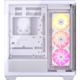 Corsair 3500X ARGB boîtier midi tower Blanc | 2x USB-A | 1x USB-C | RGB | Verre Trempé