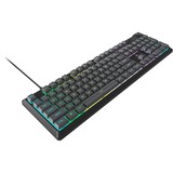 Corsair clavier gaming Gris clair, Layout États-Unis, Membrane