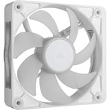 Corsair iCUE LINK RX120 II RGB PWM PC Fan Expansion ventilateur de boîtier Blanc, 120 x 129 x 26 mm