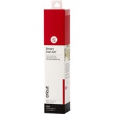 Cricut Smart Iron-On Sheet - Red, Matériau d'impression Rouge, 2.7 m