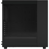 Fractal Design North - Momentum Edition boîtier midi tower Noir/bois | 2x USB-A | 1x USB-C | Verre trempé