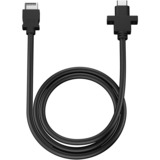 Fractal Design USB-C 10Gbps Cable- Model D, Câble Noir, 0,67 mètres
