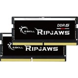 G.Skill 32 Go DDR5-4800 Kit, Mémoire vive Noir, F5-4800S3434A16GX2-RS, Ripjaws, XMP