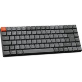 Keychron K3 Max-H3Z, clavier Gris/Noir, Layout BE, Gateron Low Profile 2.0 Mechanical Brown, RGB leds 75%, Double-shot ABS, Hot-swappable, Bluetooth, 2.4GHz