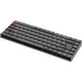 Keychron K3 Max-H3, clavier Gris/Noir, Layout BE, Gateron Low Profile 2.0 Mechanical Brown, RGB leds 75%, Double-shot ABS, Hot-swappable, Bluetooth, 2.4GHz