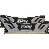 Kingston FURY 32 Go DDR5-6000 Kit, Mémoire vive Noir/Argent, KF560C32RSK2-32, Renegade Silver, XMP