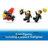 LEGO City - L’avion de sauvetage des pompiers, Jouets de construction 60413