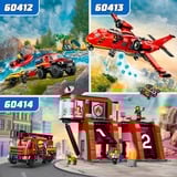 LEGO City - L’avion de sauvetage des pompiers, Jouets de construction 60413