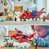 LEGO City - L’avion de sauvetage des pompiers, Jouets de construction 60413