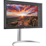 LG 27UP85NP-W 27" 4K UHD Moniteur  Blanc/Argent, 2x HDMI, DisplayPort, 2x USB-A, USB-C