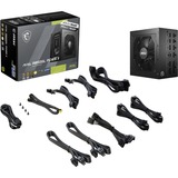 MSI MAG A850GL PCIE5 II alimentation modulaire 850 watt Noir, 1x 12V-2x6, 4x PCIe