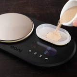 Ooni Dual Platform Digital Scale, Balance de cuisine Noir/en acier inoxydable