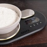 Ooni Dual Platform Digital Scale, Balance de cuisine Noir/en acier inoxydable