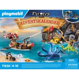 PLAYMOBIL  Calendrier de l'Avent - Pirates, Jouets de construction 71636