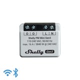 Shelly PM Mini Gen 3, Économie d'énergie Gris, Bluetooth 4.2, Wi-Fi