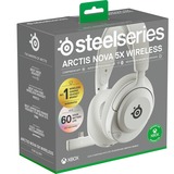 SteelSeries Arctis Nova 5X Wireless casque gaming over-ear Noir, Bluetooth 5.3 / 2.4 GHz, Pc, Xbox Series X|S, Xbox One