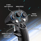 Thrustmaster Thrustmaster Sol-R 3 AVA Add-On Grip, Manette de jeu Noir