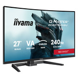 iiyama G-Master Red Eagle GCB2784HSU-B1 27" Moniteur gaming incurvé Noir, 1x DisplayPort, 2x HDMI, 2x USB-A, 240 Hz