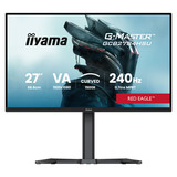 iiyama G-Master Red Eagle GCB2784HSU-B1 27" Moniteur gaming incurvé Noir, 1x DisplayPort, 2x HDMI, 2x USB-A, 240 Hz