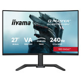 iiyama G-Master Red Eagle GCB2784HSU-B1 27" Moniteur gaming incurvé Noir, 1x DisplayPort, 2x HDMI, 2x USB-A, 240 Hz
