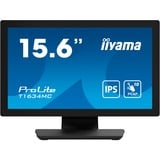 iiyama ProLite T1634MC-B1S 16" Moniteur tactile Noir (Mat), 1x DisplayPort, 1x HDMI, 1x VGA